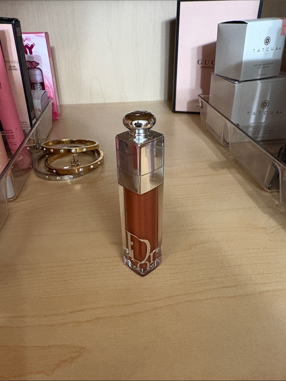 Dior Liquid Lipstick in Warm Tan Brown
